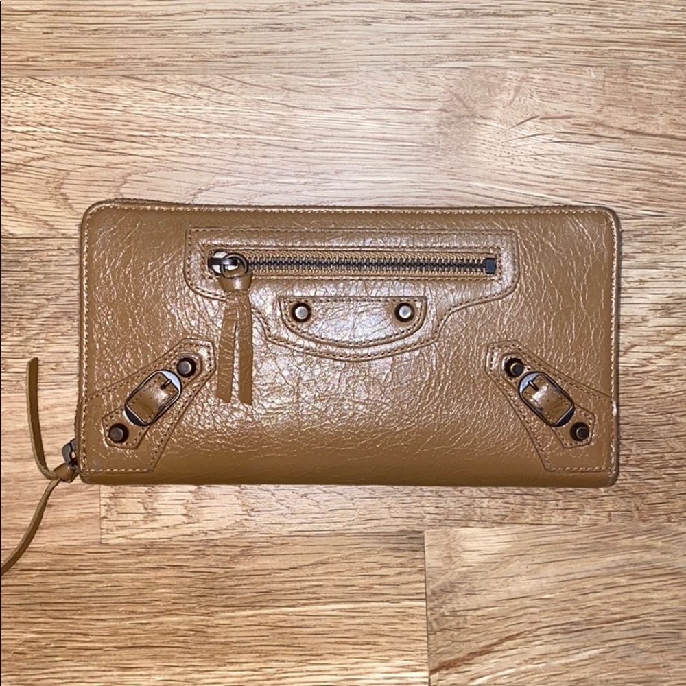 Balenciaga City Zip Around Wallet